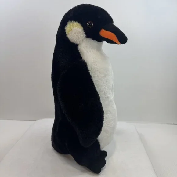 Emperor Penguin Plush Stuffed Animal Toy 15" Tall By Kellytoy - Picture 5 of 14